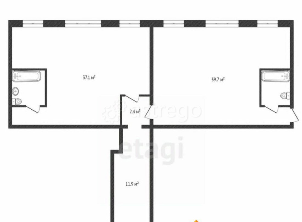 Свободного назначения, 98 м2 Красноярск - изображение 1