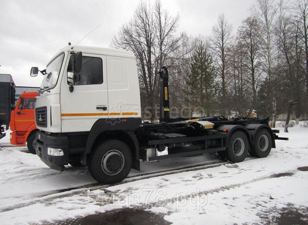 Мусоровоз МАЗ 6312С9-8525-012 мультилифт Palfinger Новый 2019год АО "Подъем Санкт-Петербург - изображение 1