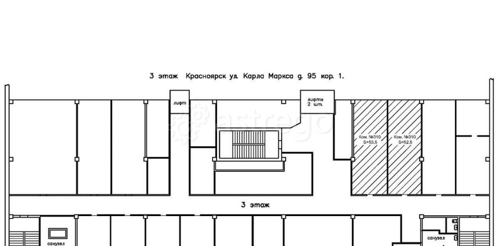 Офис, 106 м2 Красноярск - изображение 1
