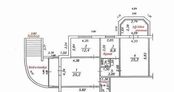 Свободного назначения, 108 м2 Красноярск