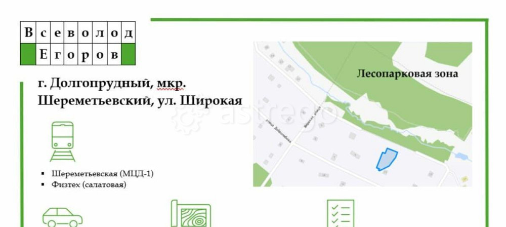 Земельный участок, 17 соток Долгопрудный - изображение 1
