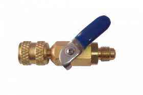 Вентиль запорный F 1/4 SAE х M 1/4 SAE без шланга, CH-15BV-SH Челябинск