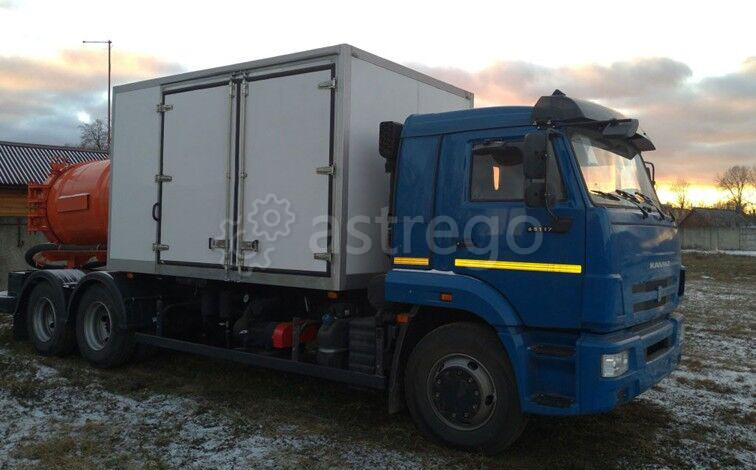 Каналопромывочная машина комбинированная Преус на шасси КамАЗ Новосибирск - изображение 1