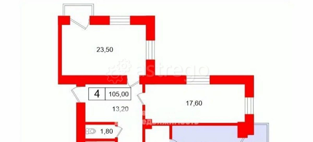 Комната, 12.6 м2, 3/5 эт. Санкт-Петербург - изображение 4