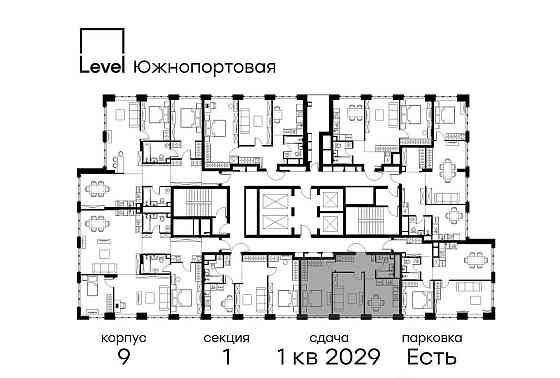 2-комн. квартира, 50.3 м2, 16/49 эт. Москва