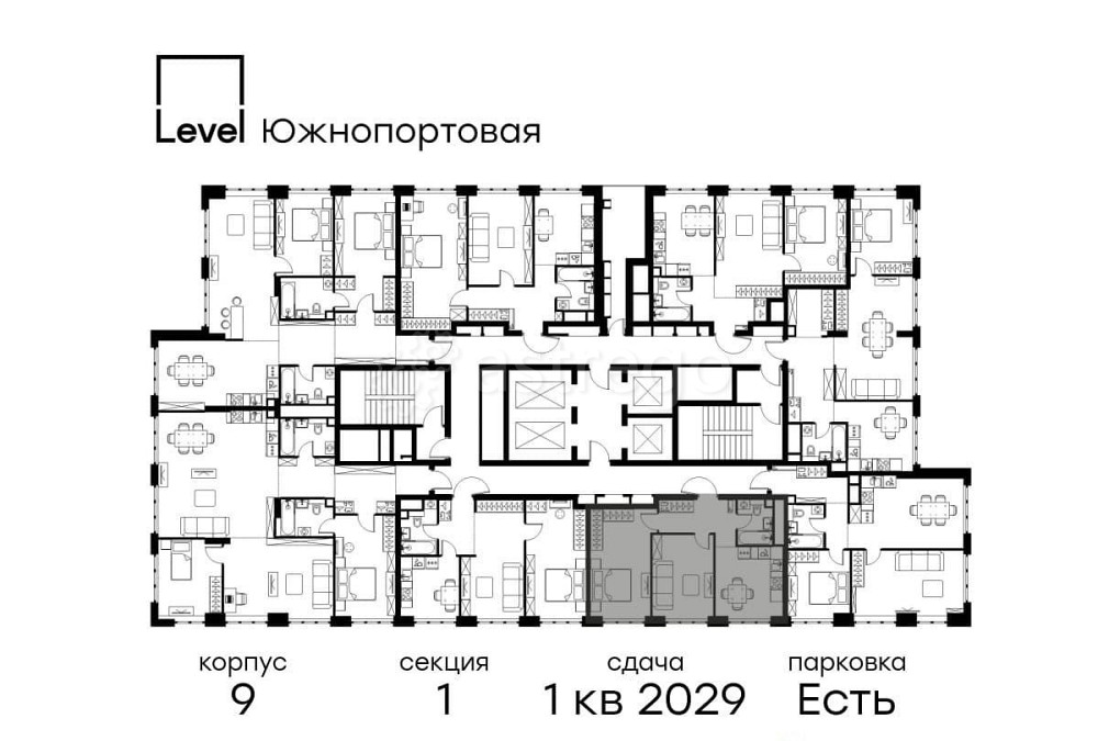 2-комн. квартира, 50.3 м2, 16/49 эт. Москва - изображение 6