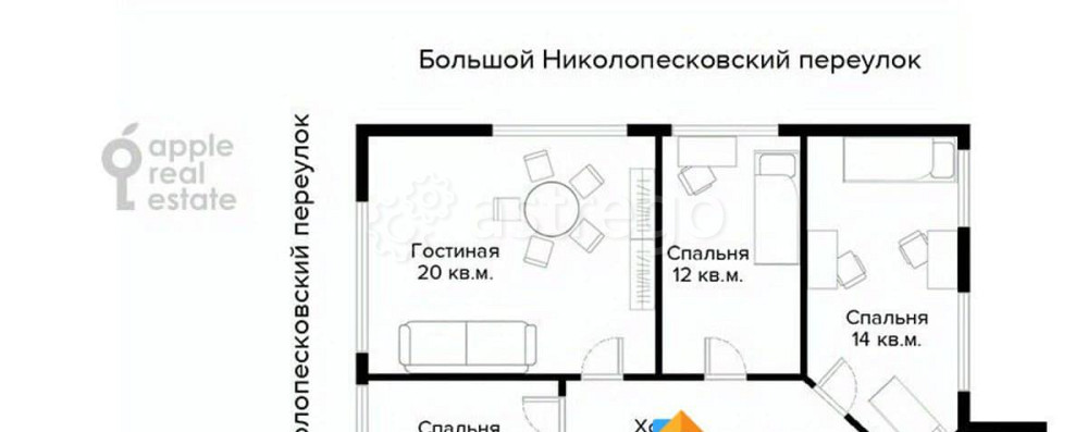 4-комн. квартира, 100 м2, 2/6 эт. Москва - изображение 7