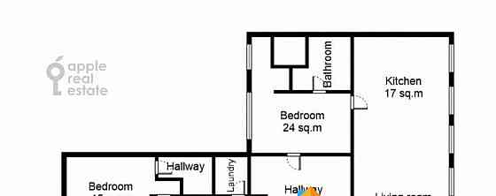 3-комн. квартира, 183 м2, 4/5 эт. Москва