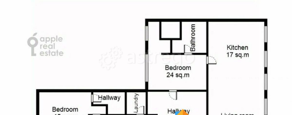 3-комн. квартира, 183 м2, 4/5 эт. Москва - изображение 5
