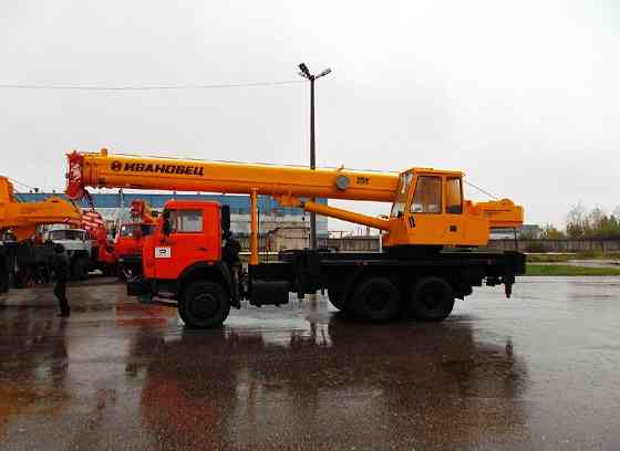 Автокран Ивановец КС-45717К-1Р 25 т ОВОИД КАМАЗ-65115-62/-65 (6х4) Самара