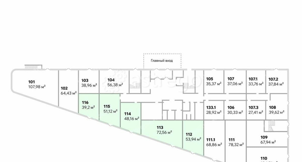 Офис, 264.98 м2 Санкт-Петербург - изображение 5