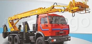 Автогидроподъемник АПТ- 30 на шасси Камаз 5350-3061-66 Самара - изображение 1