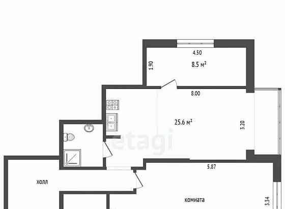 3-комн. квартира, 70 м2, 1/17 эт. Красногорск
