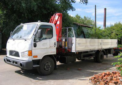 Бортовой автомобиль Hyundai HD 78 с КМУ AMCO VEBA 807 NT 2S Самара - изображение 1