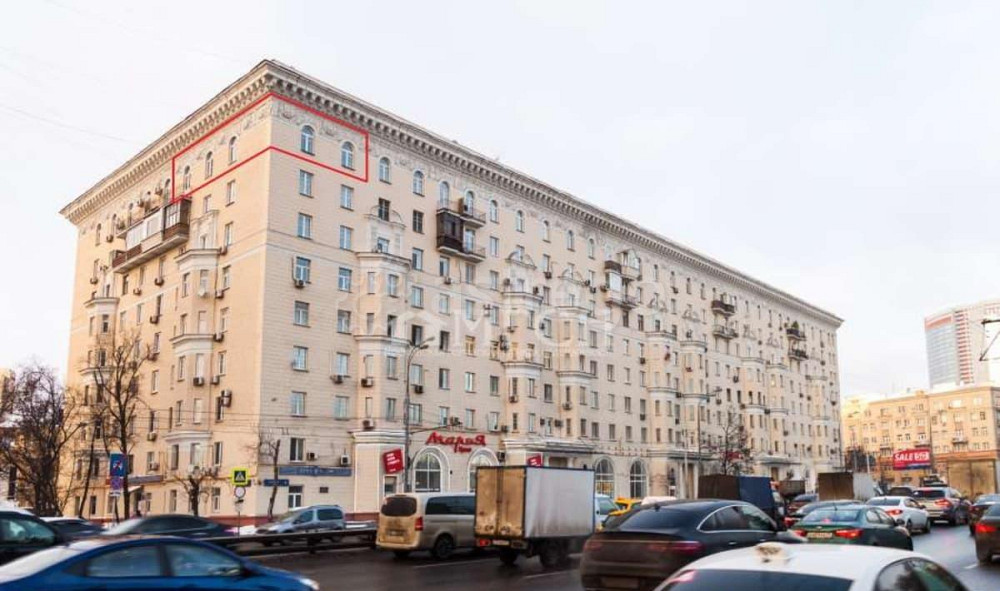 4-комн. квартира, 83.9 м2, 9/9 эт. Москва - изображение 1