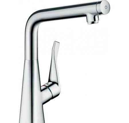 Смеситель для кухни Hansgrohe, Metris Select M71, Eco, однорычажный 14785000 Москва