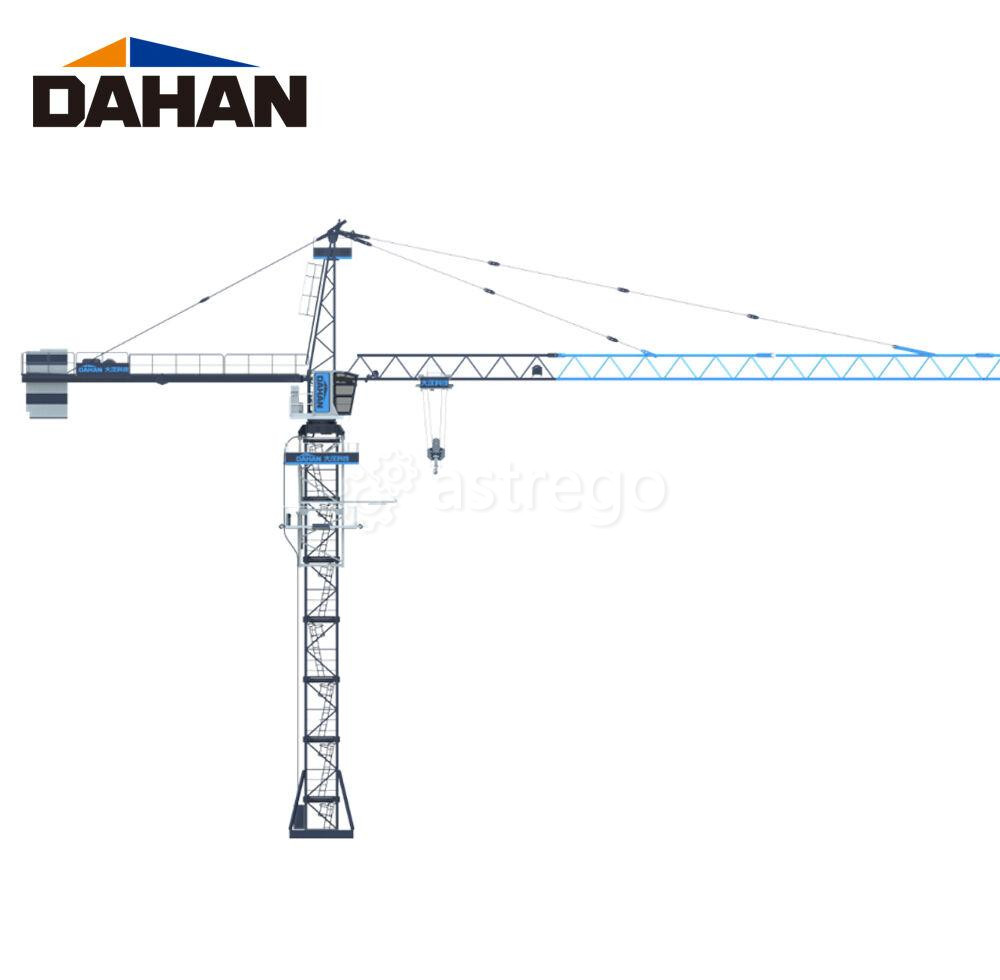 Башенный кран с оголовком QTZ80 (6010) 6T Челябинск - изображение 1