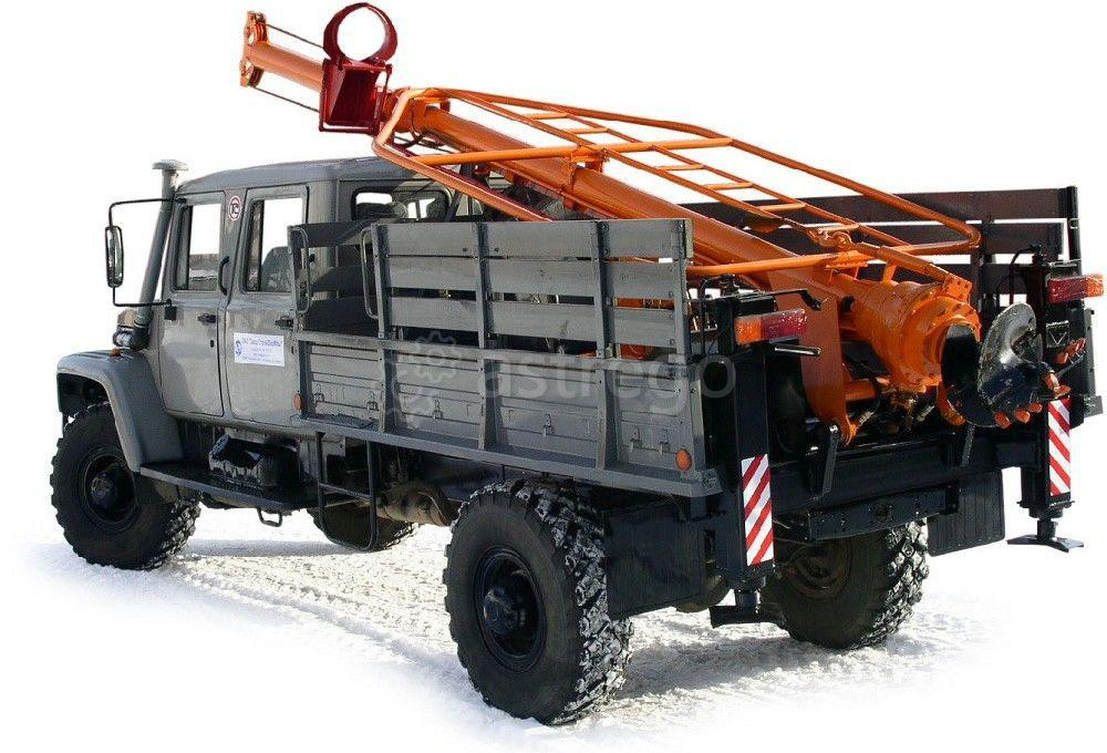 Бурильно крановая машина БКМ 317 шасси ГАЗ сдвоенная кабина Самара - изображение 1