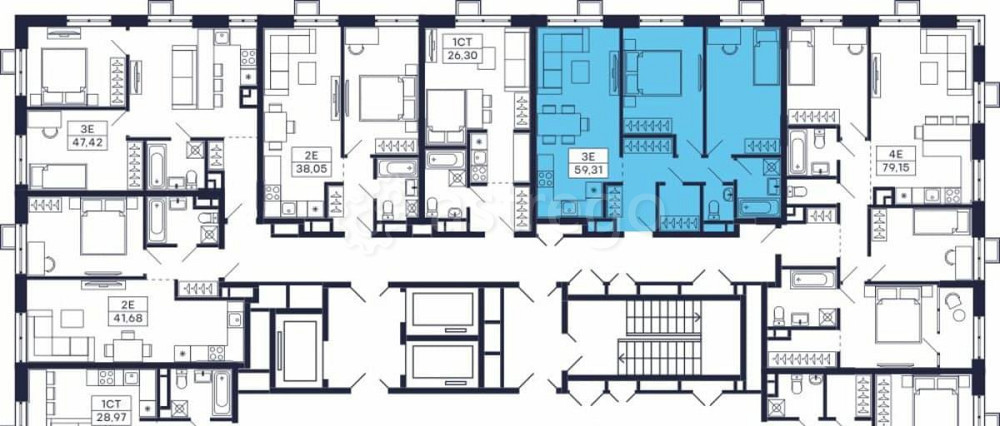 2-комн. квартира, 62.72 м2, 11/28 эт. Красногорск - изображение 6