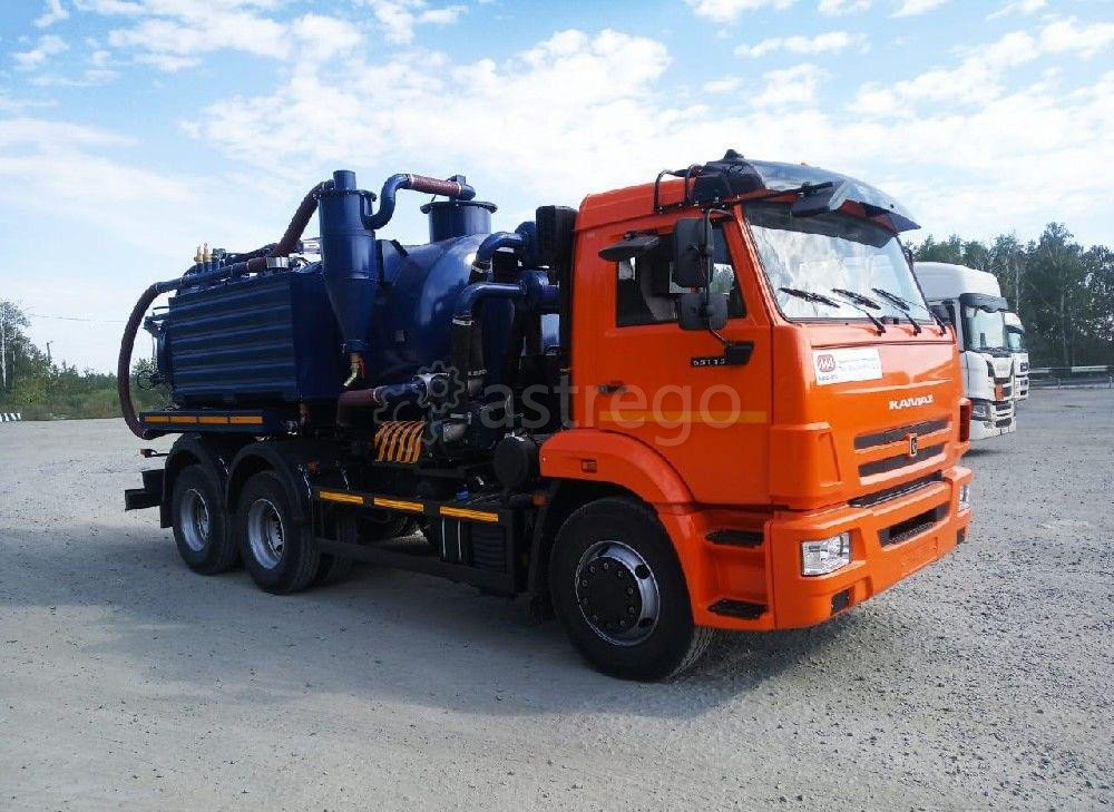 Машина илососная на шасси КАМАЗ 65115 (АКНС-10) Самара - изображение 1