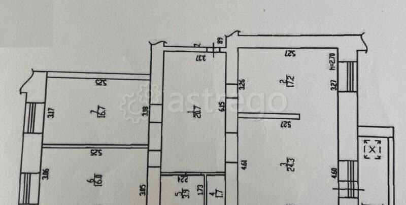3-комн. квартира, 101 м2, 10/15 эт. Барнаул - изображение 2
