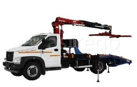 Эвакуатор С КМУ НА ШАССИ ГАЗон NEXT Самара - изображение 1