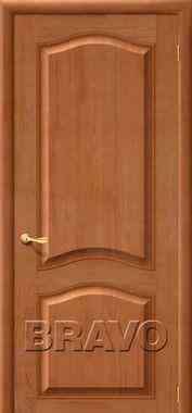 Дверь межкомнатная из массива сосны М7 Т-05 Светлый лак Барнаул