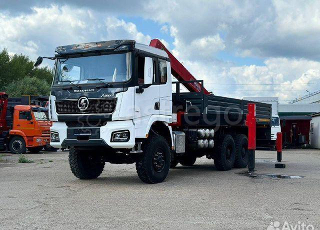 Автомобиль бортовой SHACMAN X3000 6x6 с КМУ, 2024 Набережные Челны - изображение 1