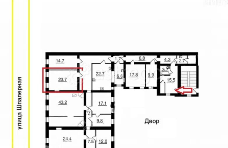 Комната, 23.7 м2, 4/5 эт. Санкт-Петербург - изображение 10