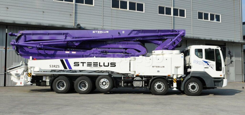 Автобетононасос Steelus SPT53RZ5 на шасси Daewoo Novus CR9CS Москва - изображение 1