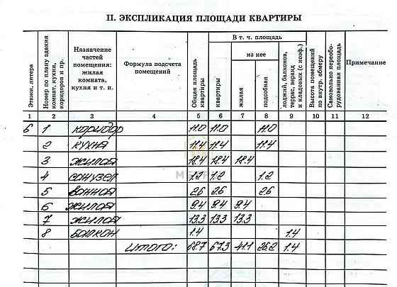 3-комн. квартира, 67.3 м2, 6/14 эт. Белгород