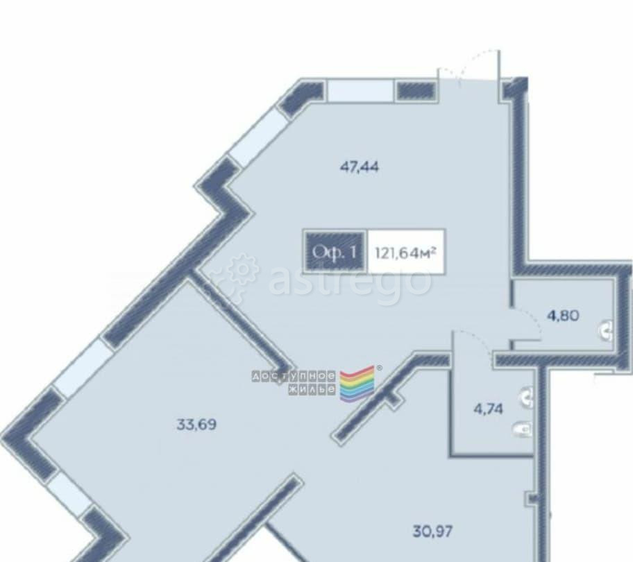 Свободного назначения, 121.6 м2 Красноярск - изображение 3
