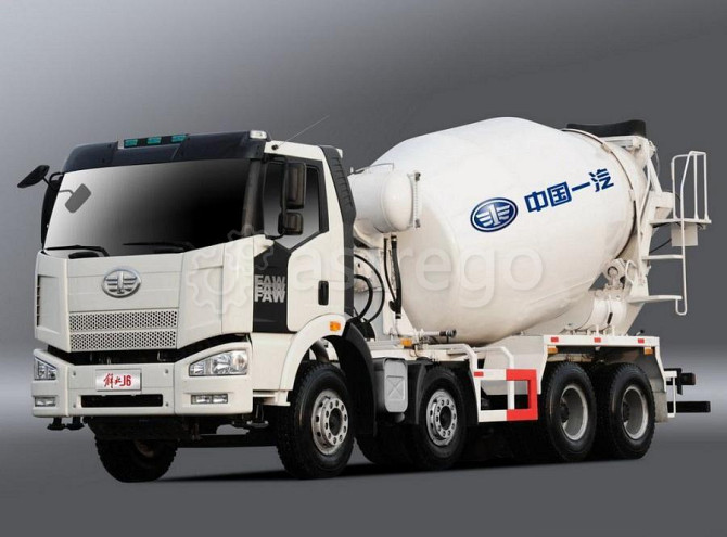 Автобетоносмеситель 12м3 на шасси FAW 8x4 Самара - изображение 1