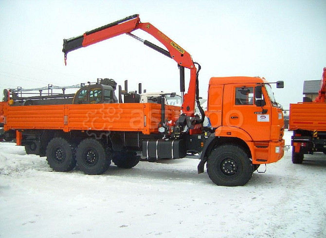 Манипулятор КМУ FAW 3250 (6*4, 420л.с., Евро-5) + SOOSAN SCS736LII верх.упр. + борт сталь 8,0м. АМ Самара - изображение 1