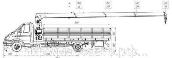 Кран-манипулятор Dong Yang 1926 на шасси КАМАЗ 65116 Самара