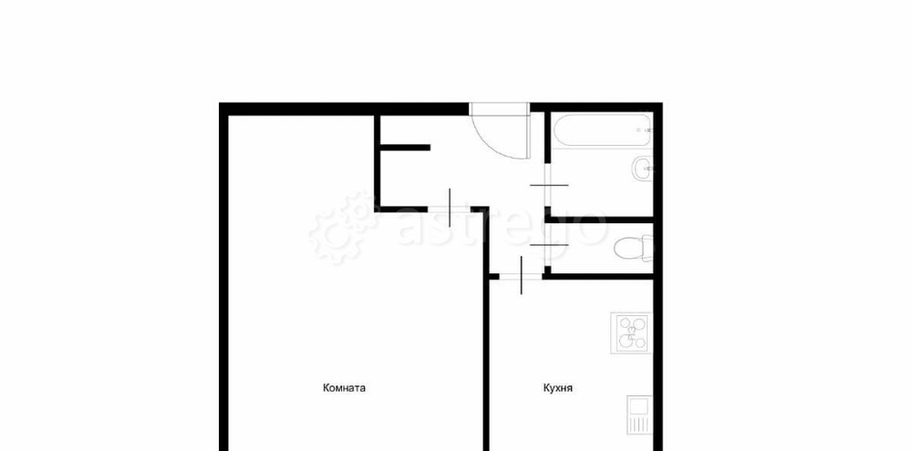 1-комн. квартира, 40 м2, 8/12 эт. Москва - изображение 7