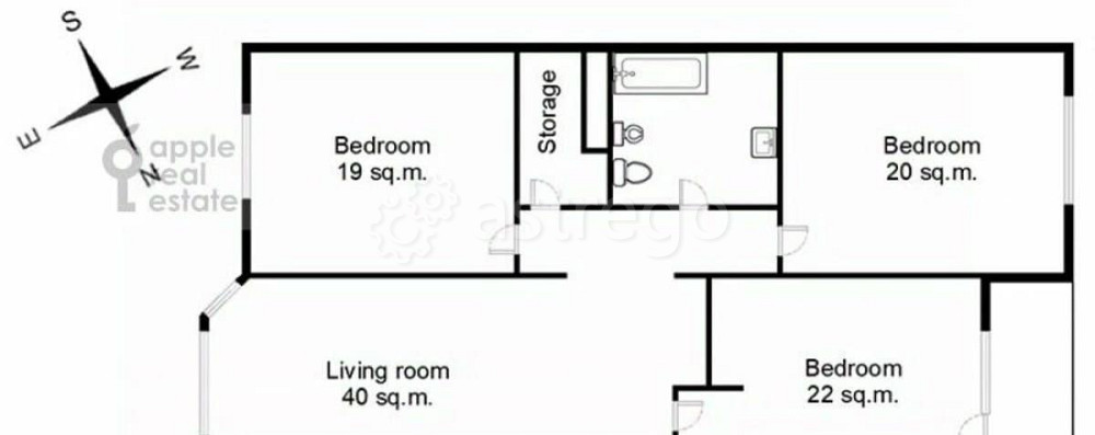 4-комн. квартира, 156 м2, 2/14 эт. Москва - изображение 6