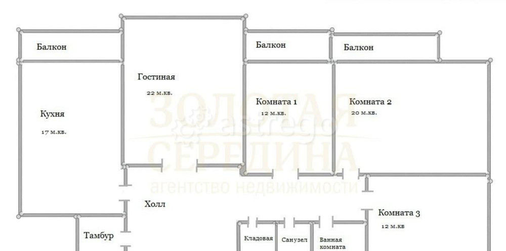 4-комн. квартира, 108 м2, 8/16 эт. Старый Оскол - изображение 8