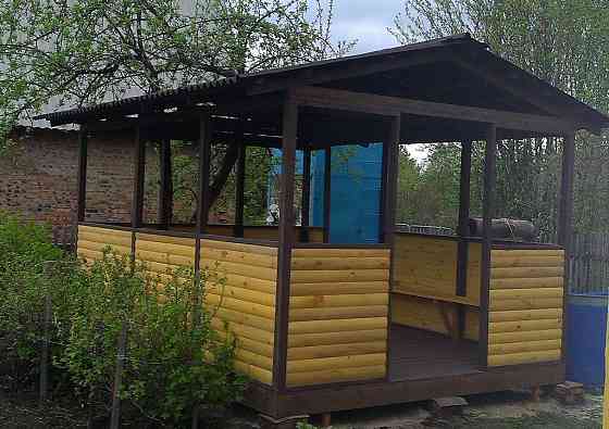 Беседка деревянная 3х4 м, "Семейная - 1" к2 Омск
