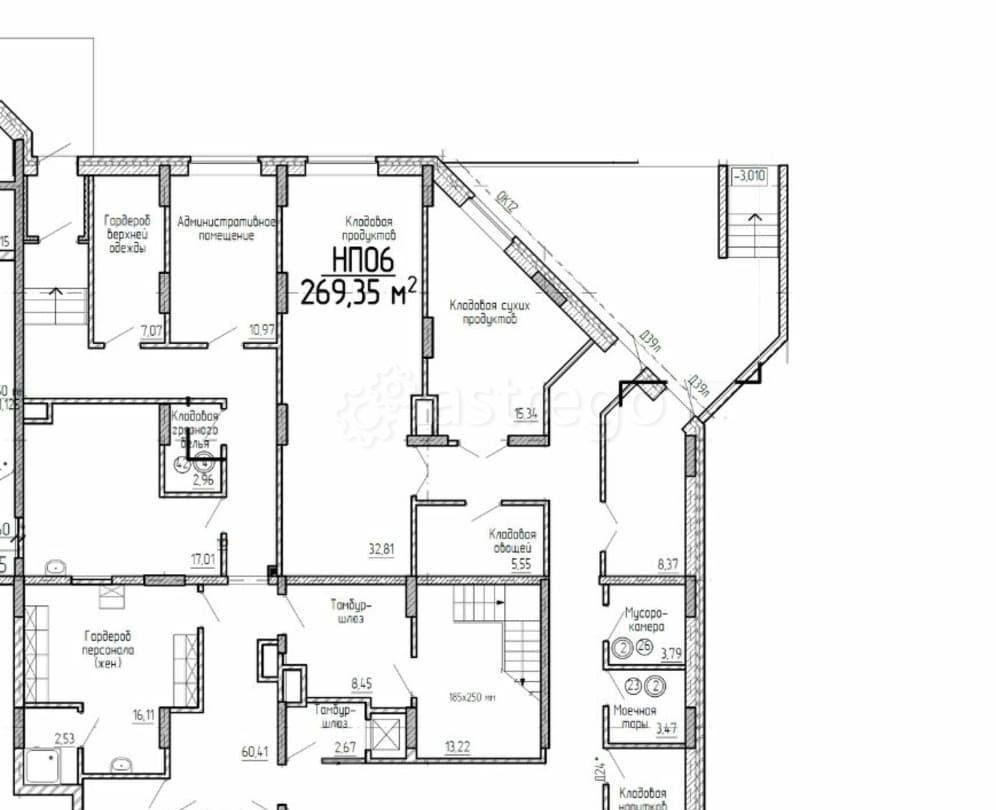 Торговое помещение, 296.35 м2 Долгопрудный - изображение 1