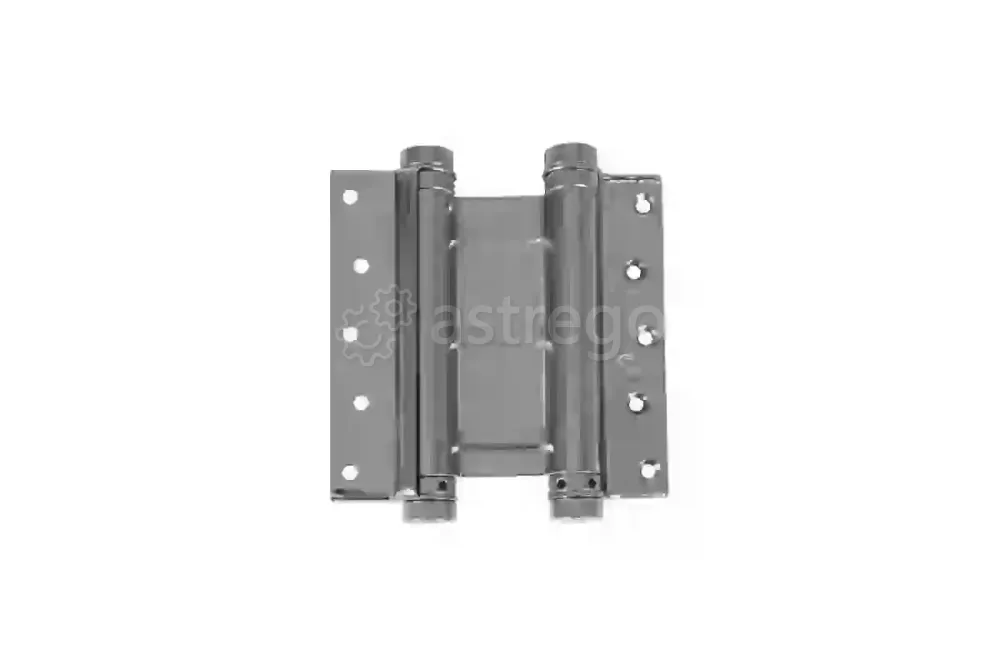 Петля пружинная двойная Amig-3037-125 никель для барных дверей 4 Екатеринбург - изображение 1