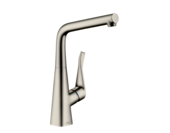 Смеситель для кухни Hansgrohe, Metris M71, тип открывания воды - однорычажный 14822800 Москва