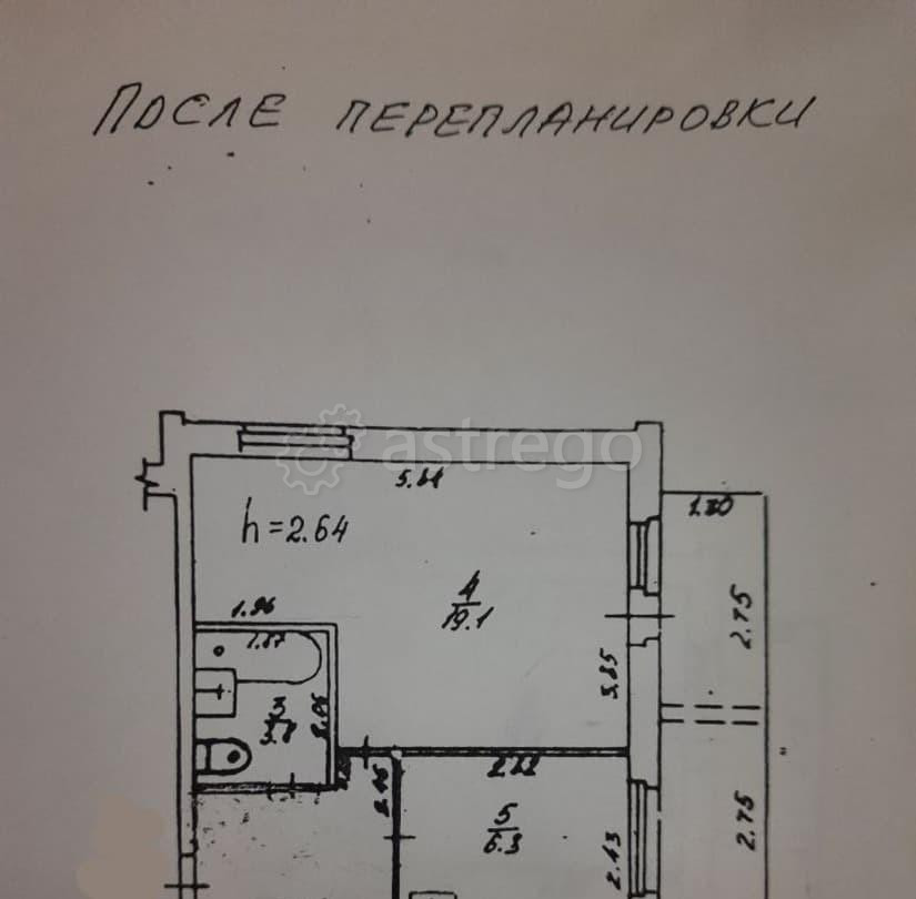 1-комн. квартира, 39.3 м2, 5/9 эт. Зеленогорск - изображение 1