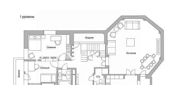 6-комн. квартира, 330 м2, 13/15 эт. Москва