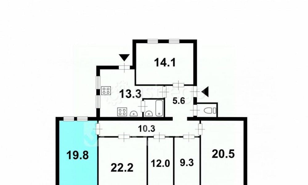 Комната, 19.8 м2, 2/5 эт. Санкт-Петербург - изображение 7