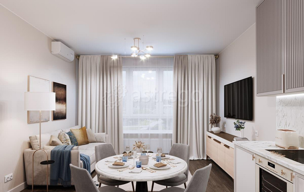 2-комн. квартира, 60 м2, 3/17 эт. Москва - изображение 7