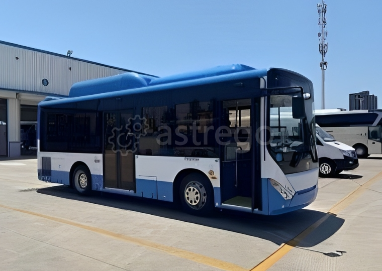 Автобус городской Zhong-Tong LCK6125HGAN 60 мест, средний класс, АКПП, баллоны 5х120 л Москва - изображение 1