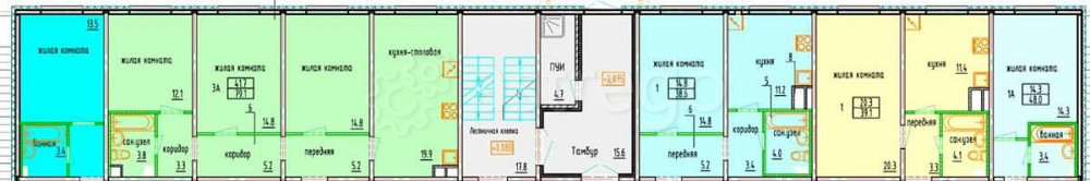 1-комн. квартира, 39 м2, 2/5 эт. Чишмы - изображение 4
