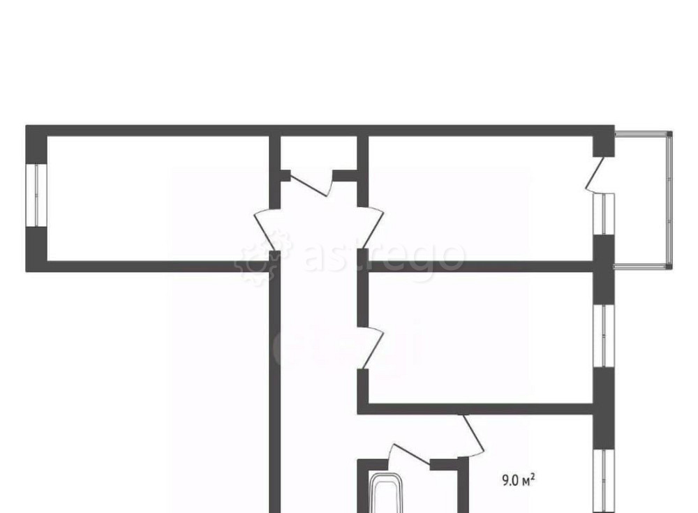 3-комн. квартира, 78.8 м2, 12/15 эт. Сергиев Посад - изображение 2