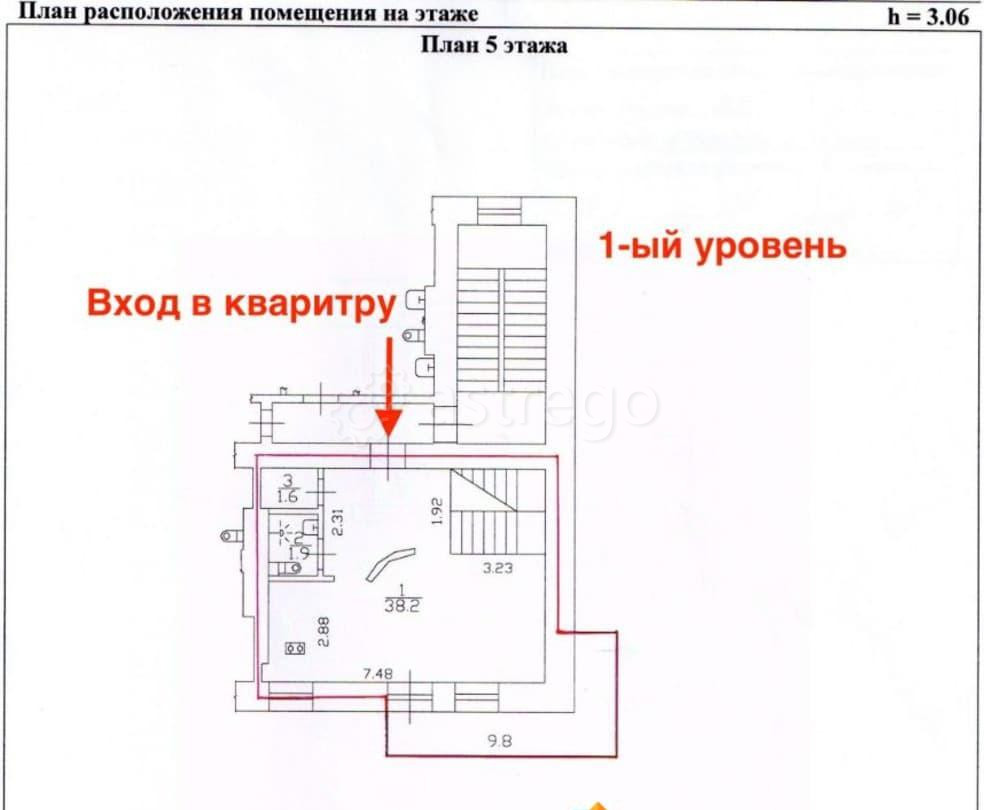 3-комн. квартира, 122.5 м2, 5/6 эт. Санкт-Петербург - изображение 5